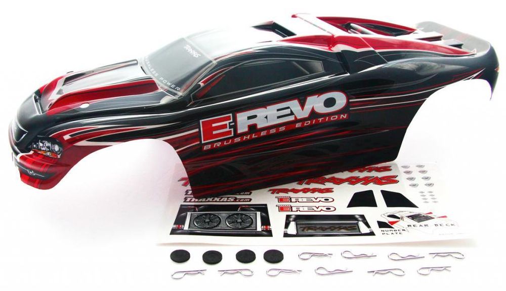 Bolha E-Revo 1/10 Original - Traxxas - Vermelho