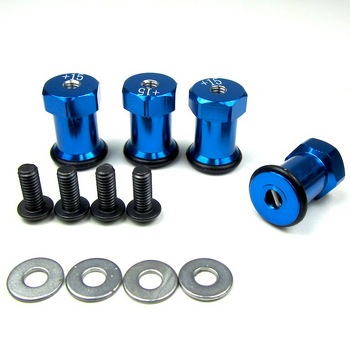 Alongador / Extensor De Roda Sextavado De 12Mm Tamanho De 15Mm - Gpm Racing - Azul