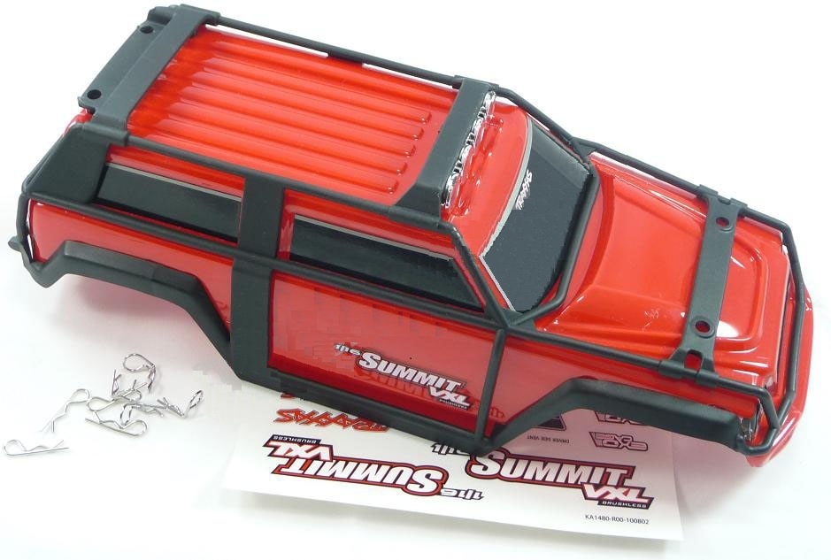 Bolha Summit 1/16 Original - Traxxas - Vermelho