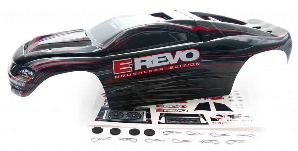 Bolha E-Revo 1/10 Original - Traxxas - Preto