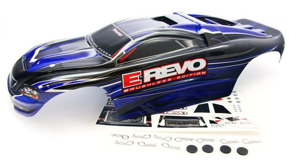 Bolha E-Revo 1/10 Original - Traxxas - Azul