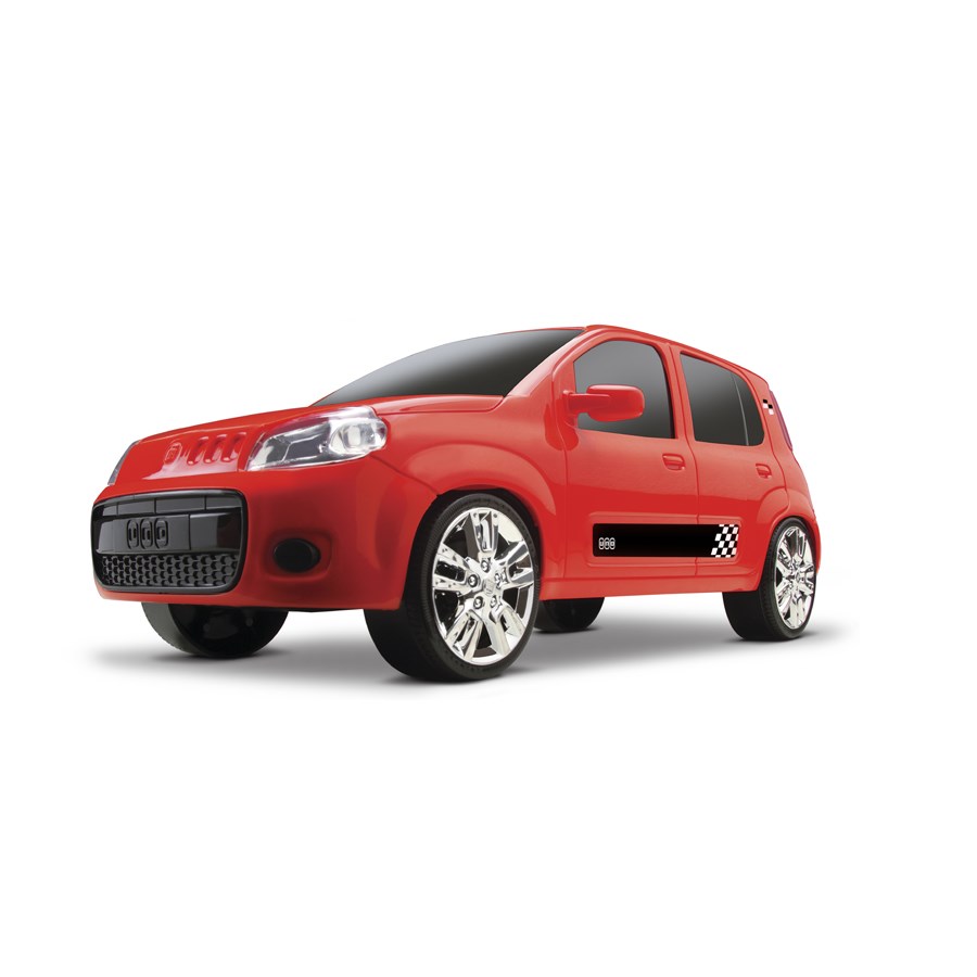 Carrinho Uno - Fiat - Vermelho