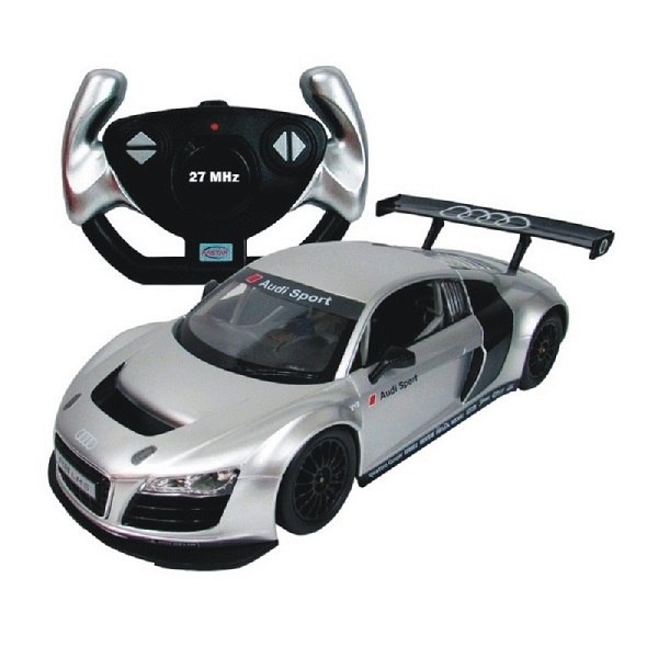 Audi R8 Lms - Rastar - Branco Controle Remoto