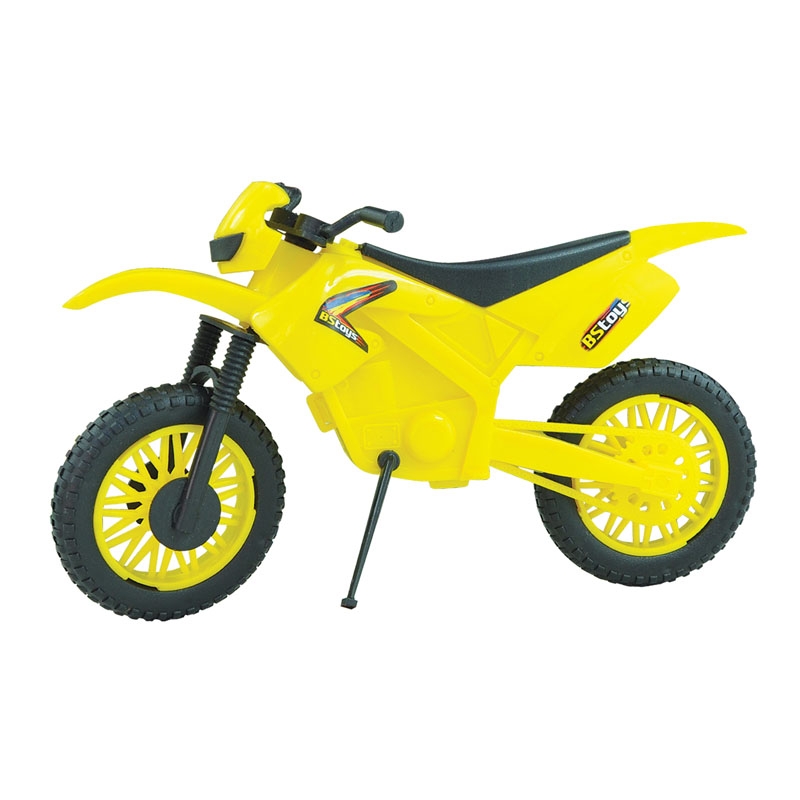 Moto New Cross Trilha - Bs Toys - Amarelo