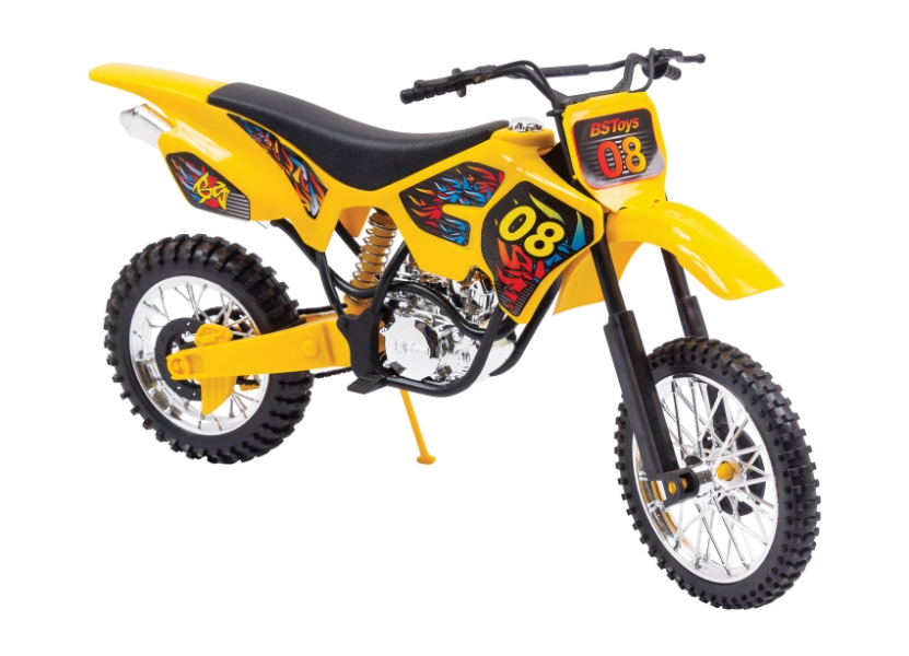 Moto Big Cross Trilha - Bs Toys - 364 Amarelo