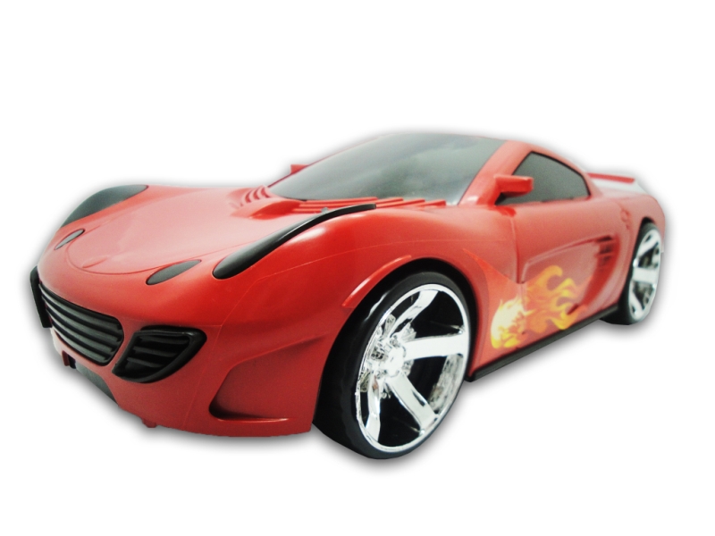 Carrinho Race Car - Orange Toys - Bi-Turbo Vermelho