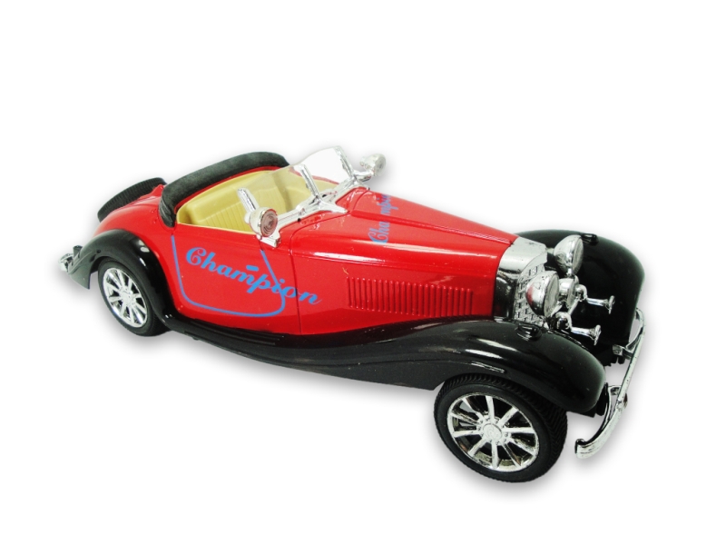 Carrinho Champion Friccao - Qi Toys - Vermelho