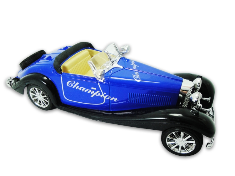 Carrinho Champion Friccao - Qi Toys - Azul