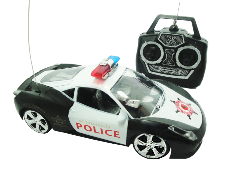 Carrinho De Policia - Police Car - Controle Remoto