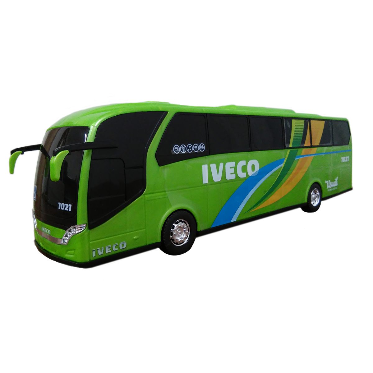 Onibus Iveco - Usual Plastic - 270 Verde