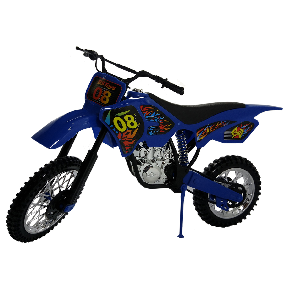 Moto Big Cross Trilha - Bs Toys - 364 Azul