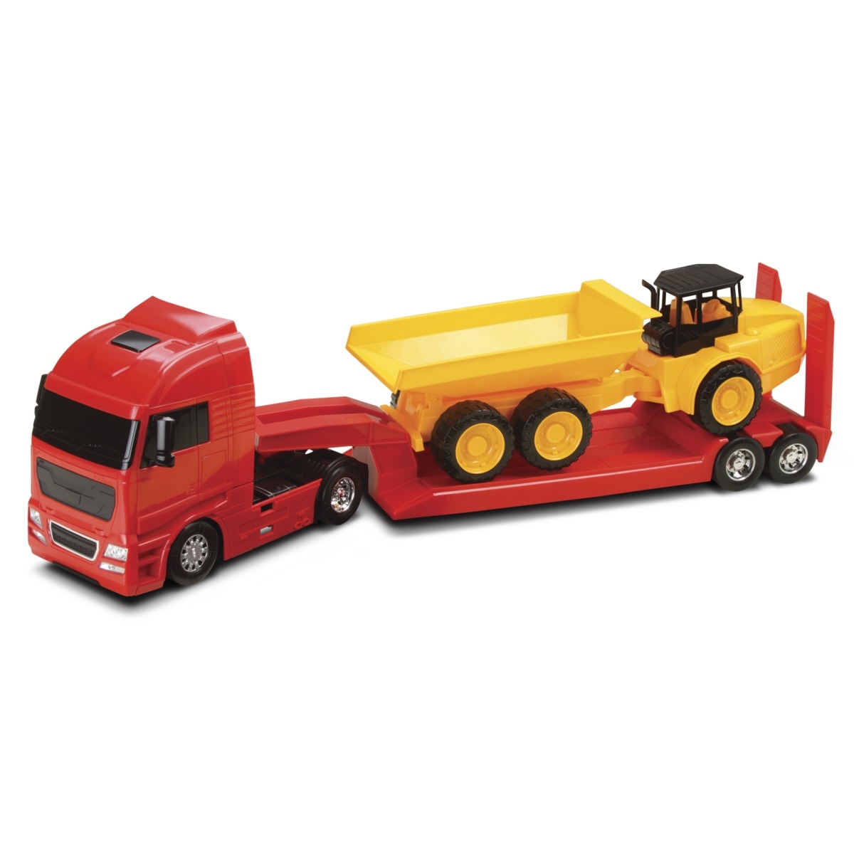 Caminhao Carreta Fora De Estrada - Roma - 1323 Diamond Truck 62.5Cm Vermelho