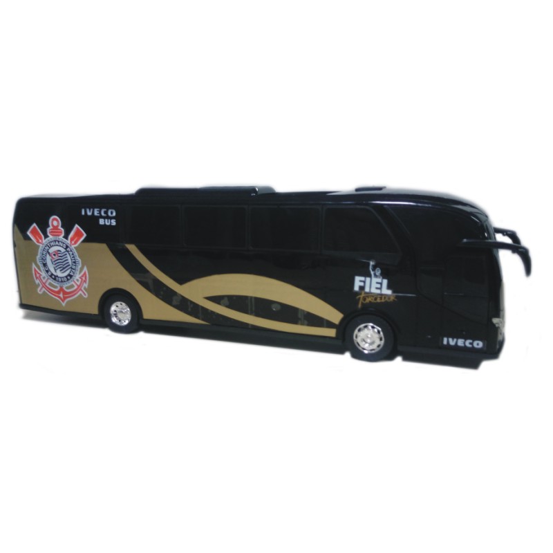 Onibus Iveco Corinthians - Usual Plastic - 269 Preto