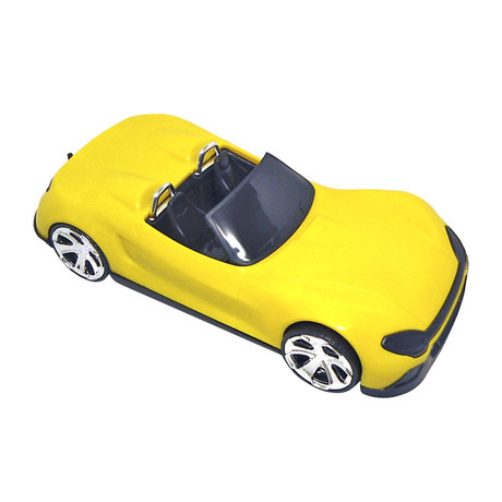 Carrinho Conversivel Fast Fly - Bs Toys - Amarelo