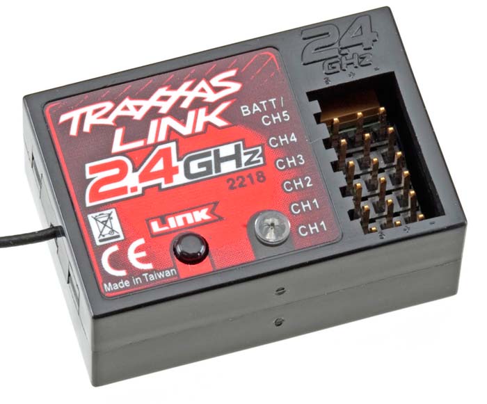 Receptor 5-Channel 2.4Ghz Micro Receiver - Traxxas - Tra2218X