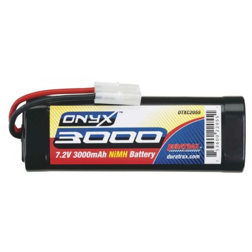 Pack Bateria Nimh Onyx - Duratrax - 3000Mah 7.2V Plug Tamiya Dtxc2055