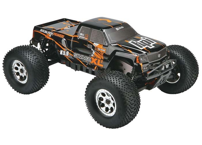 Auto 1/8 Savage Xl 5.9 Big Block Nitro Rtr Monster Truck W/2.4Ghz Radio - Hpi Racing - Hpi112601