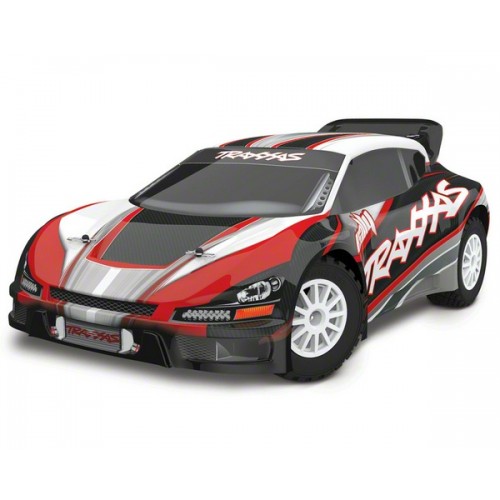 Auto 1/10 Rally 4X4 Brushless - Traxxas - Rtr Radio Tqi Com Id 2.4Ghz Tra74076-1 Vermelho