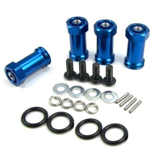 Alongador / Extensor De Roda Sextavado De 12Mm Tamanho De 20Mm - Gpm Racing - Azul