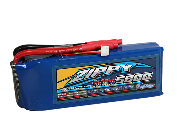 Pack Bateria - Zippy Flightmax - 5800Mah 3S 30C