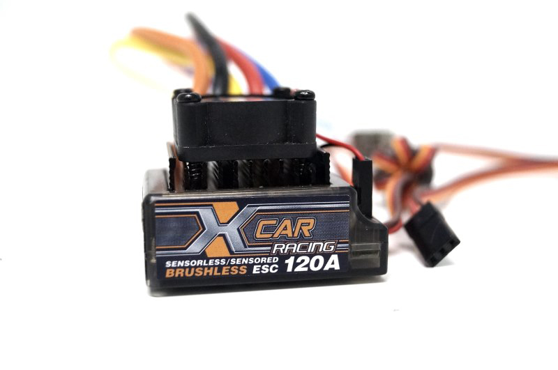 Esc 120A X-Car Carros Com R Brushless Sensored - Hobbyking