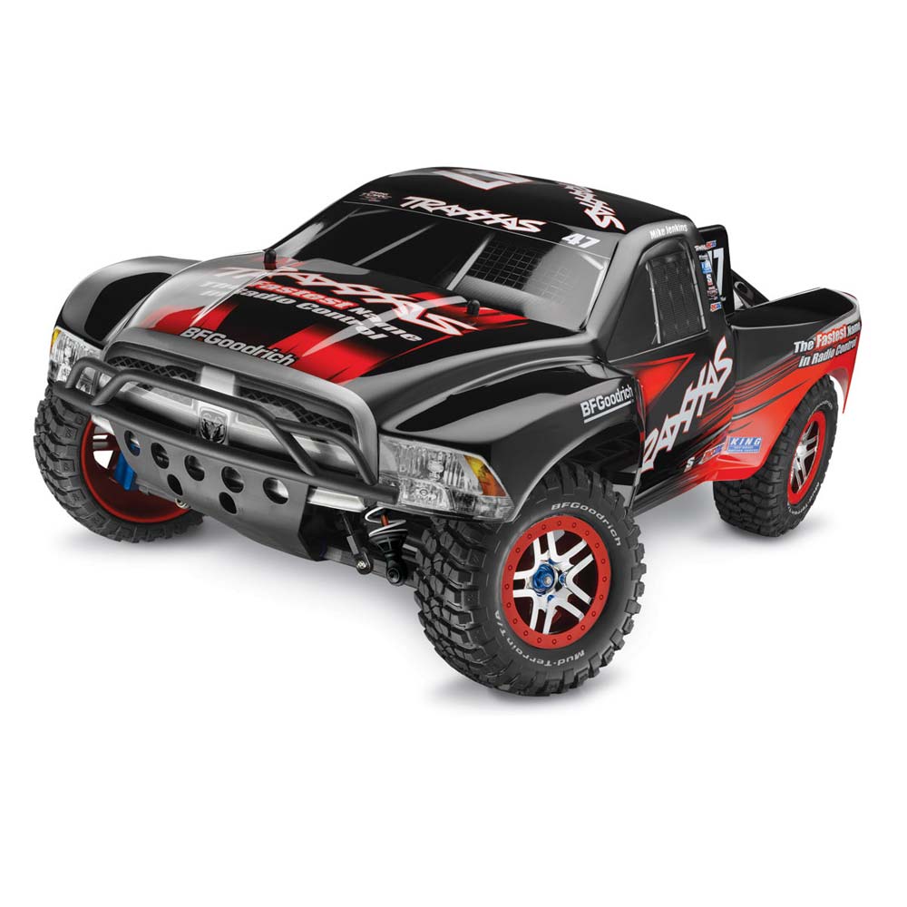 Auto 1/10 Slash 4X4 Lcg Ultimate Tqi 2.4 Rtr - Traxxas - Tra6809L Preto/vermelho